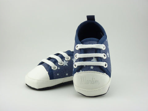 Mee Personalized Blue Sneakers - Mee Premium Details