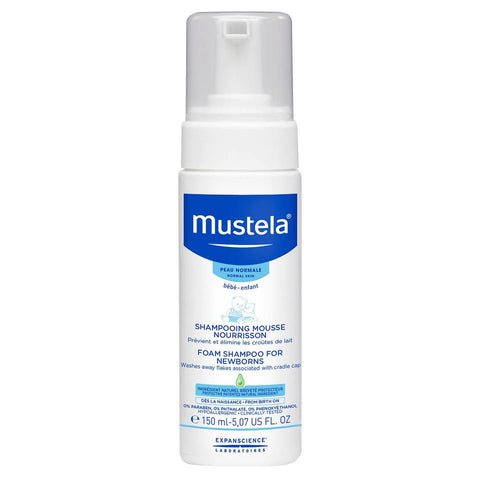 Mustela Foam Shampoo for Newborns 150ml - Mee Premium Details